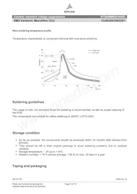 B72660M0251K093 Datenblatt Seite 6