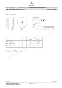 B72660M0251K093 Datenblatt Seite 8