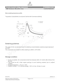 B72660M0461K093 Datasheet Page 6