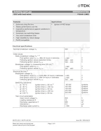 B88069X0410T502 Datasheet Page 2