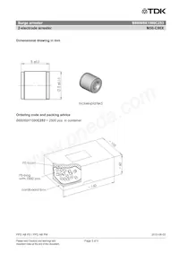 B88069X1590C253 Datasheet Pagina 3