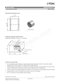 B88069X2240C103 Datasheet Pagina 3