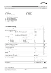 B88069X2331T902 Datasheet Page 2