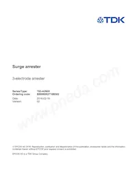 B88069X2710B502 Datasheet Cover