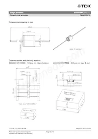 B88069X4251S102 Datasheet Pagina 3