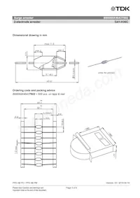 B88069X4643T602 Datasheet Pagina 3