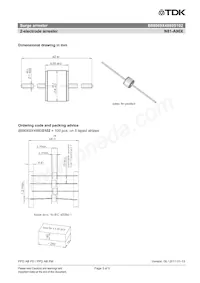 B88069X4880S102 Datasheet Pagina 3