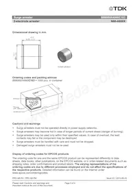 B88069X4990C103 Datasheet Page 3