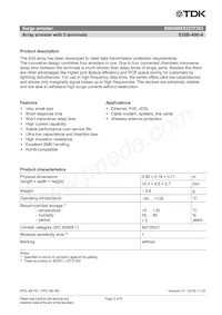 B88069X5323T203 Datasheet Page 2