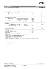 B88069X5323T203 Datasheet Pagina 3