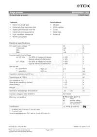 B88069X6241T902 Datasheet Pagina 2