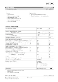 B88069X6940B152 Datasheet Page 2