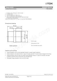 B88069X7320C203 Datasheet Pagina 3