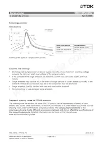 B88069X8120B502 Datasheet Pagina 4