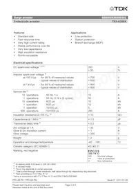 B88069X8690B502 Datasheet Page 2