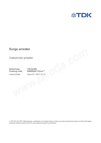 B88069X8710C252 Datasheet Cover