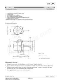 B88069X8990B502 Datasheet Pagina 3