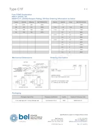 C1F 2.5 Datasheet Page 4