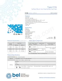 C1Q 1.25 Datasheet Cover