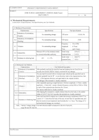 ERZ-V20R271 Datasheet Pagina 12