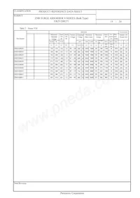 ERZ-V20R271 Datasheet Page 16