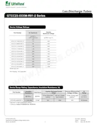 GTCC23-501M-R01-2 Datasheet Pagina 2