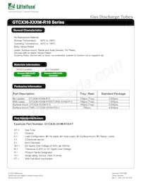 GTCS36-251M-R10-2 Datasheet Pagina 5