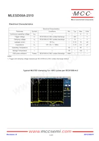 MLESD08A-2510-TP Datasheet Page 2