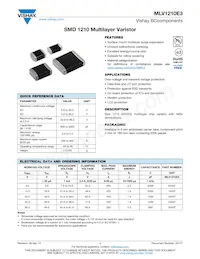 MLV1210E32003T Datenblatt Cover