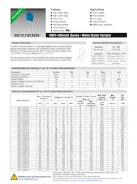 MOV-10D781KTR Datasheet Cover
