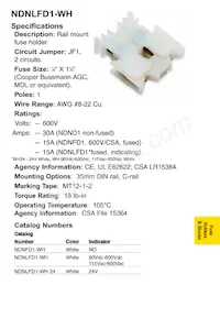 NDNFD1-WH Datasheet Cover