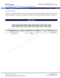PV150K4032T Datasheet Page 3
