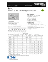 S500-100-R Datasheet Copertura