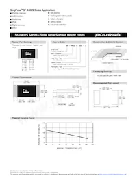SF-0402S125-2 Datasheet Page 2
