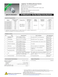 SF-0402S200M-2 Datasheet Cover