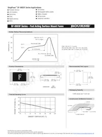 SF-0603F400-2 Datasheet Page 2