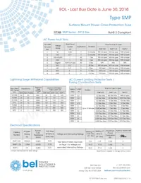 SMP 750 Datasheet Pagina 2