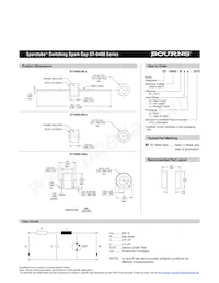 ST-0400-BLB-STD Datasheet Pagina 2