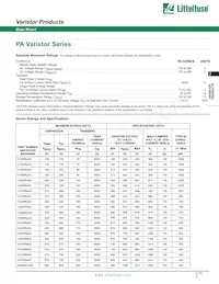 V350PA40A Datasheet Page 2