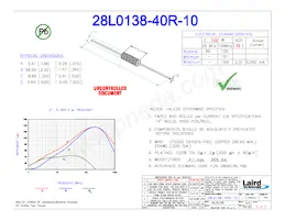 28L0138-40R-10 Datasheet Copertura