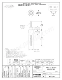 4101-002LF Datasheet Copertura