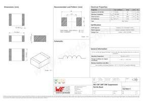 742792311 Datasheet Cover