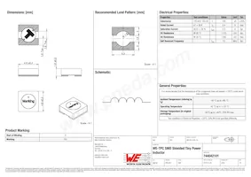 744042101 Datasheet Cover