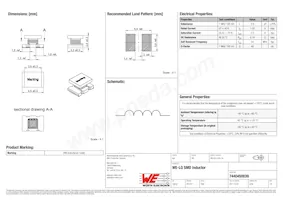 7440450039 Datasheet Copertura