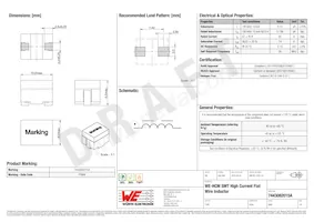 7443082015A Datasheet Cover