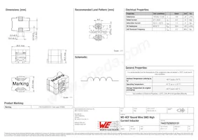 74437529203151 Datasheet Cover