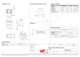 7446222007 Datasheet Copertura