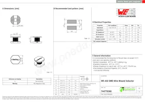 744776360 Datasheet Cover