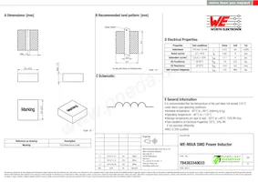 784383340033 Datasheet Cover