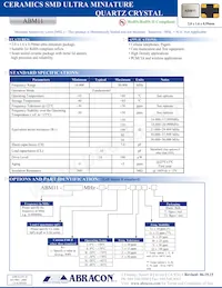 ABM11-44.000MHZ-B7G-T Datasheet Cover